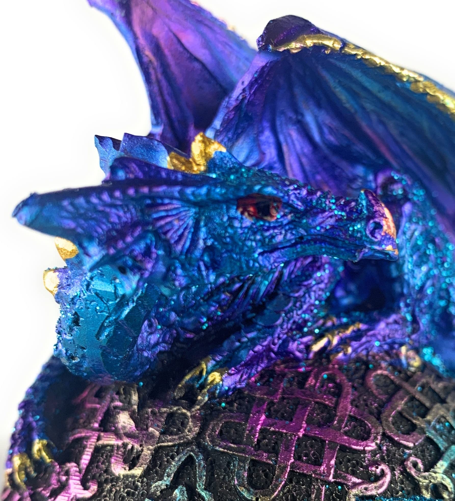 Amazon.co.jp: Ain't It 素敵なドラゴン像 卵型小物入れ ドラゴンの